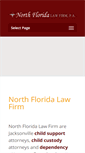 Mobile Screenshot of northfloridalawfirm.com